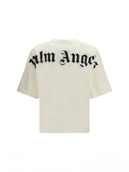 Palm Angels - Off White Logo T-Shirt