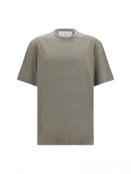 Brunello Cucinelli - Green Crew Neck T-Shirt (S)
