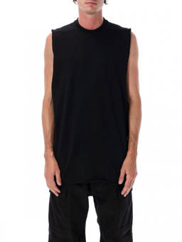 Rick Owens - Black Crewneck Sleeveless T-Shirt (XS)