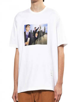 Junya Watanabe - White Printed T-Shirt