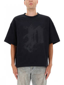 Purple Brand - Black Graphic Crew Neck T-Shirt (M)