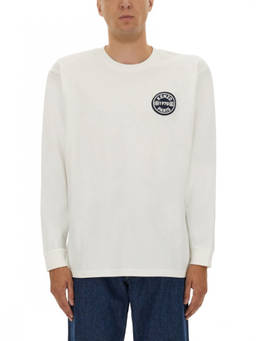 Kenzo - White Logo Crew Neck T-Shirt