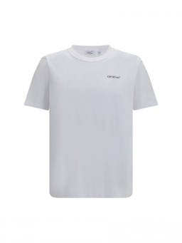 OFF-WHITE - White Logo Print T-Shirt