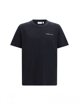 OFF-WHITE - Black Crew Neck T-Shirt