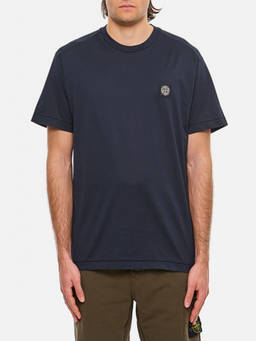 Stone Island - Dark Blue Logo T-Shirt