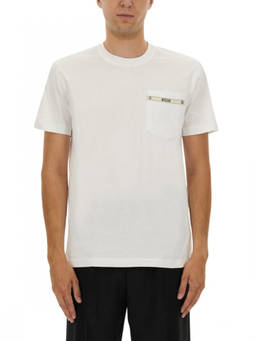 Moschino - White Logo Crew Neck T-Shirt (XL)