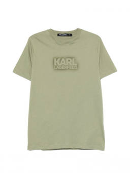 Karl Lagerfeld - Olive Crew Neck T-Shirt (L)