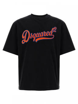 Dsquared2 - Black Sponge Patch T-Shirt