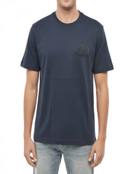 Diesel - Navy Blue Logo T-Shirt (XS)