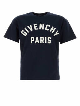 Givenchy - Navy Blue Cotton T-Shirt