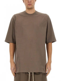 Rick Owens - Brown Crew Neck T-Shirt