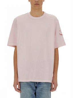 Ps By Paul Smith - Light Pink Crew Neck T-Shirt (XL)