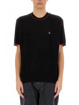 Vivienne Westwood - Black Crew Neck T-Shirt (2XL)