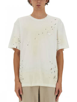 Helmut Lang - White Crew Neck T-Shirt (S)