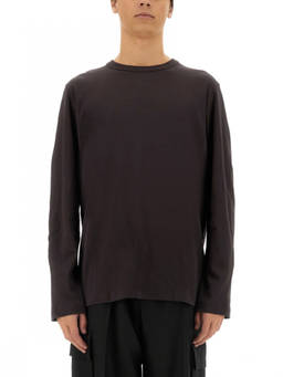 Helmut Lang - Dark Brown Solid T-Shirt (L)