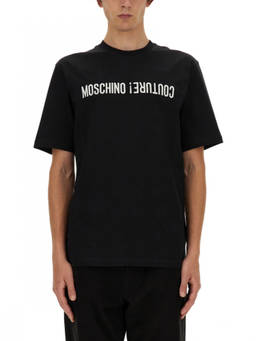 Moschino - Black Crew Neck T-Shirt (S)