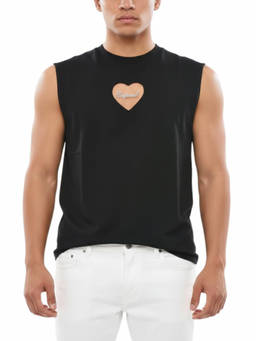 Dsquared2 - Black Logo Sleeveless T-Shirt