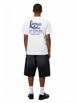 Carhartt WIP - White Graphic Logo T-Shirt