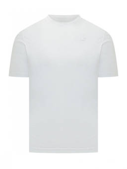 K-Way - White Crew Neck T-Shirt