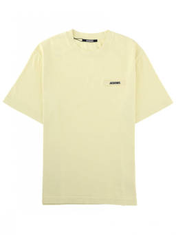 JACQUEMUS - Light Yellow Relaxed T-Shirt