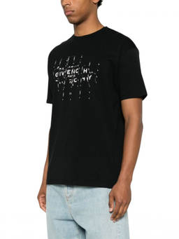Givenchy - Black Regular Logo T-Shirt