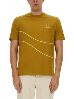 Ps By Paul Smith - Brown Crew Neck T-Shirt
