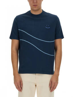 Ps By Paul Smith - Navy Blue Logo T-Shirt (M)