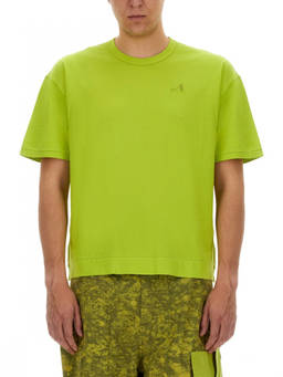 Ten C - Green Crew Neck T-Shirt (L)