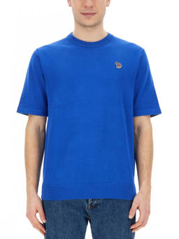 Ps By Paul Smith - Blue Crew Neck T-Shirt (S)