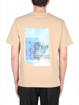 Sunflower - Beige Crew Neck T-Shirt