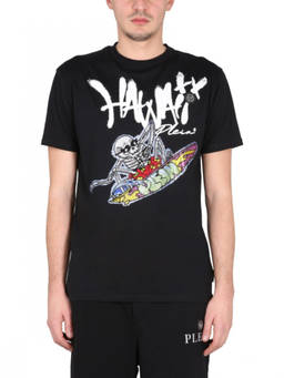 Philipp Plein - Black Graphic T-Shirt (M)