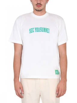 Sunnei - White Crew Neck T-Shirt (XL)
