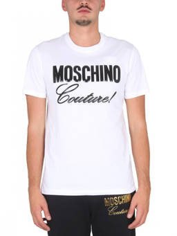 Moschino - White Logo T-Shirt (M)