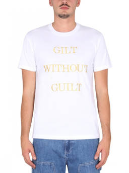 Moschino - White Graphic T-Shirt