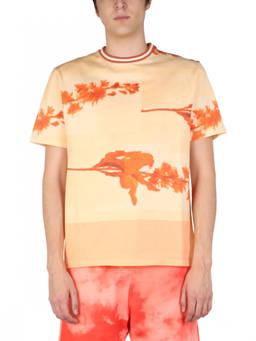 Paul Smith - Orange Crew Neck T-Shirt (S)