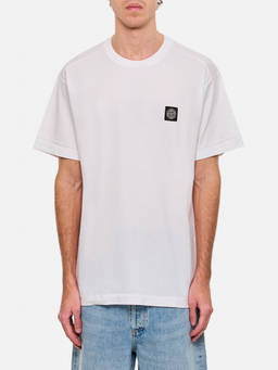 Stone Island - White Logo T-Shirt