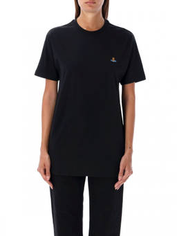 Vivienne Westwood - Black Logo Cotton T-Shirt