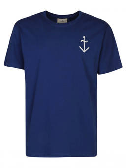 La Paz - Navy Blue Navy Blue Logo Print T-Shirt