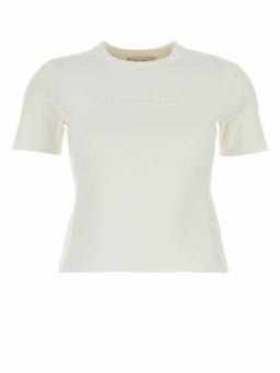 Max Mara - White Viscose Blend Adelio T-Shirt