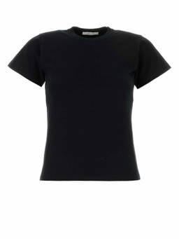 The Row - Black Crew Neck T-Shirt