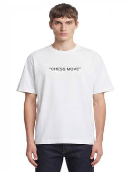 OFF-WHITE - White Crew Neck T-Shirt