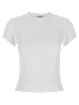 Saint Laurent - White Crew Neck T-Shirt