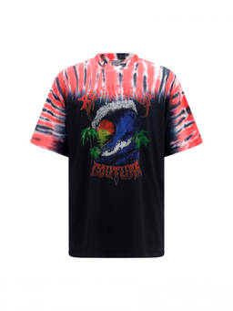 Balenciaga - Black Graphic Logo T-Shirt