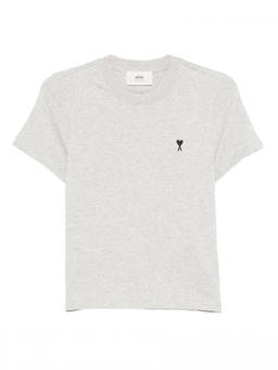 AMI Paris - Grey Logo T-Shirt (M)