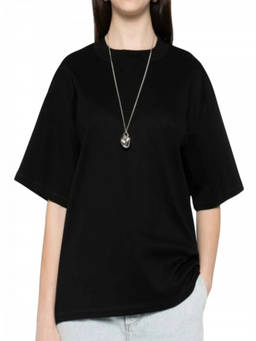 HERSKIND - Black Crew Neck T-Shirt