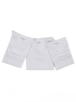 Paul Smith - White Cotton T-Shirt - 3 Pack T-Shirt