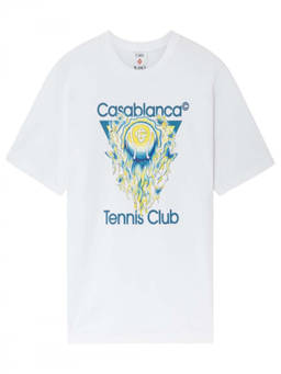 Casablanca - White Crew Neck T-Shirt
