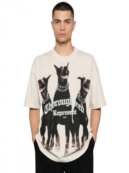 REPRESENT - Off White Logo T-Shirt