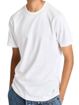 JW Anderson - White Crew Neck T-Shirt