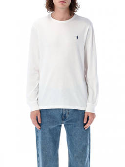POLO RALPH LAUREN - RALPH LAUREN White Crewneck Logo T-Shirt
